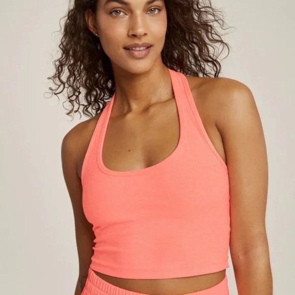 Spacedye Well Rounded Cropped Halter